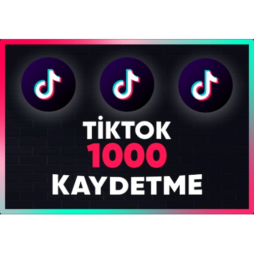  ⚡  GARANTİLİ  TİKTOK 1000 KAYDETME ⚡